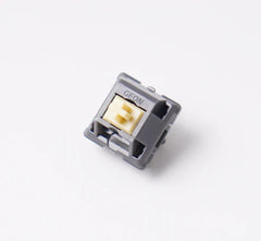 Detailed view of Geon Yellow Linear Switches