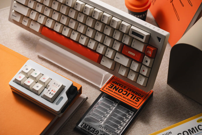 ALOHAKB K.O.II EP-133 Braun Style Keycaps Set for Mechanical Keyboards - ALOHAKB K