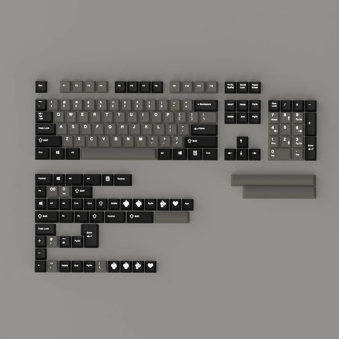 EPBT Dolch ABS Cherry Profile ABS Keycaps