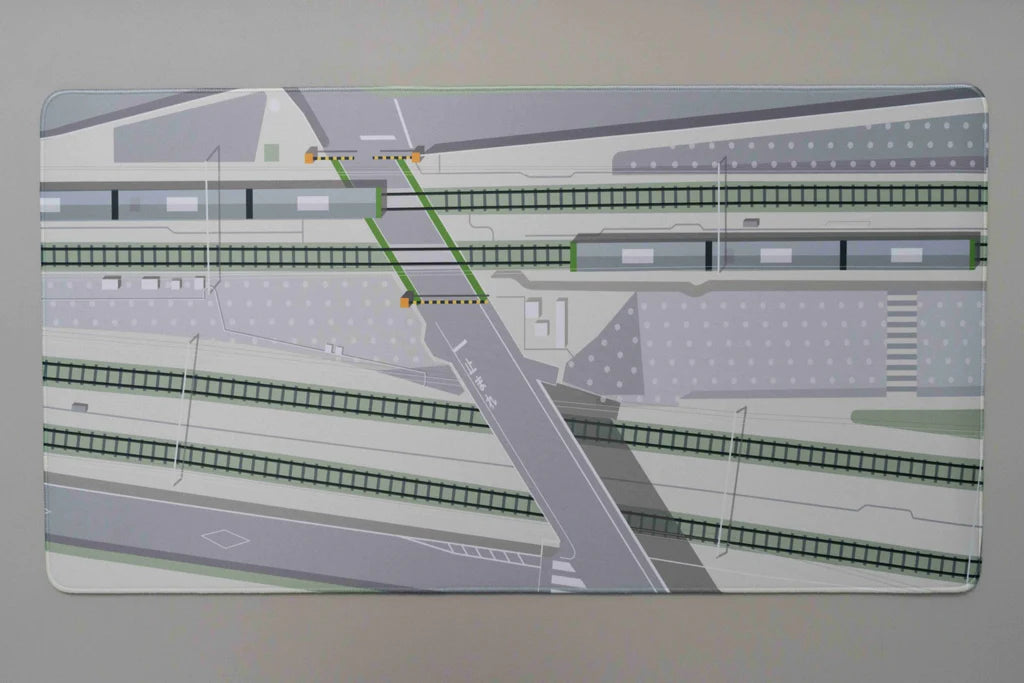 [Pre-Order] WS Yamanote Line Theme Deskmat by Meletrix - KeebsForAll