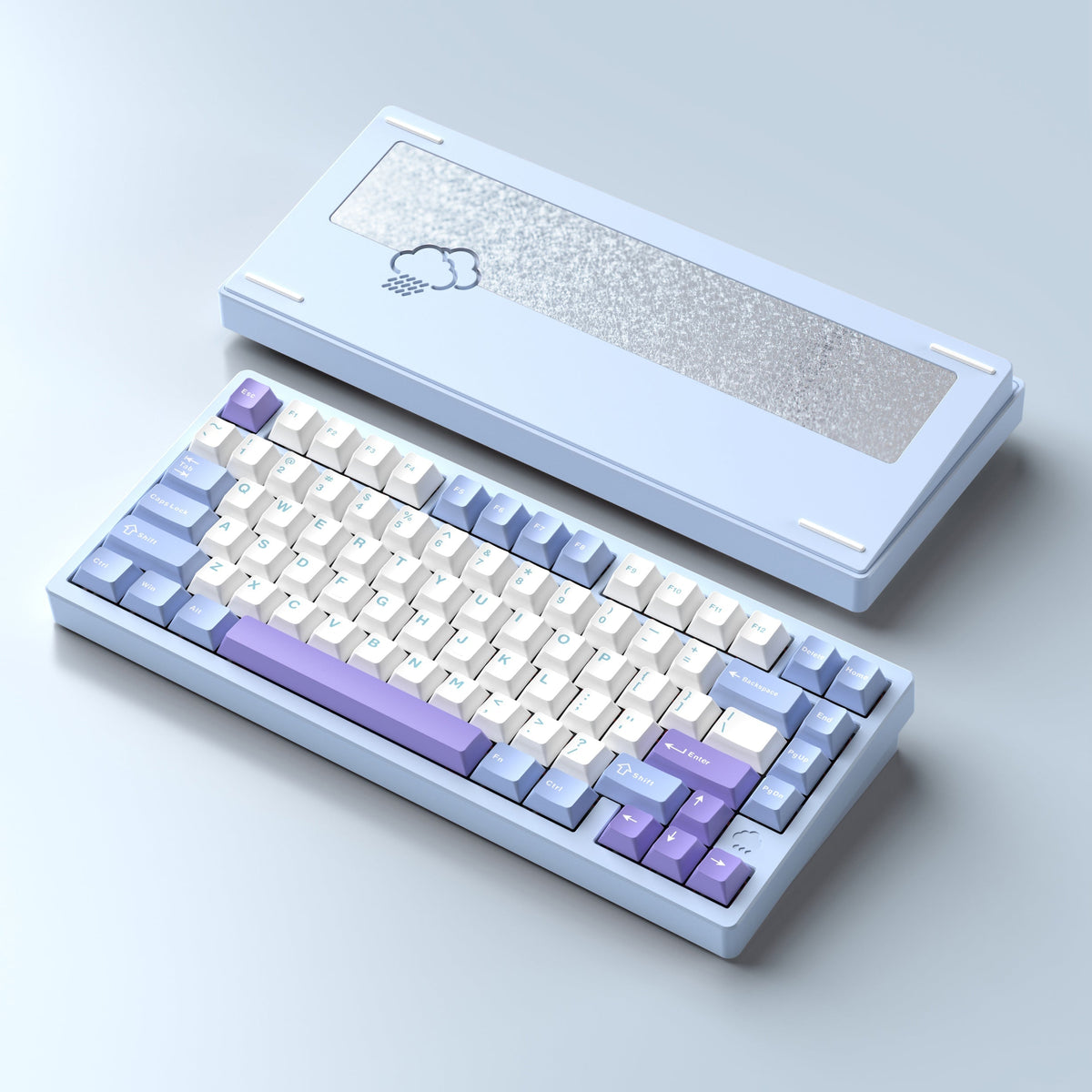 【美品】Rainy75 Color Silver Rainy75 Keyboard