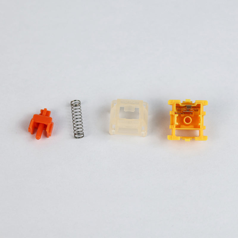 Gateron EF Curry Linear Switches - KeebsForAll