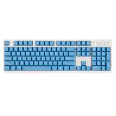 Close up of ePBT Blue Keyset