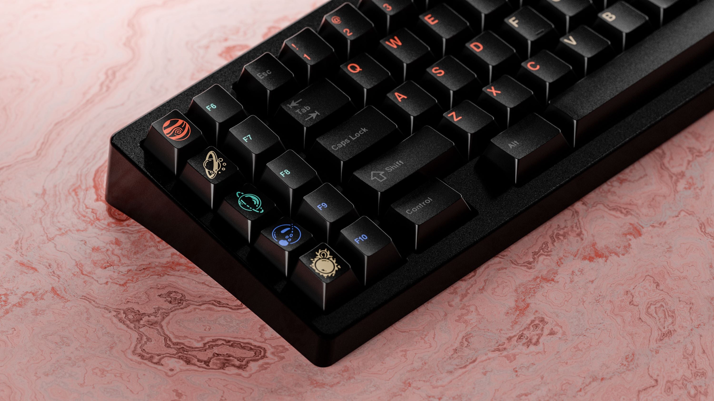 KKB Outer Bounds Keycaps | Space-Inspired Set – KeebsForAll