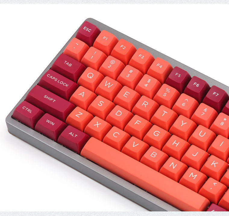 WINMIX Lava Orange OSA Profile Keycaps