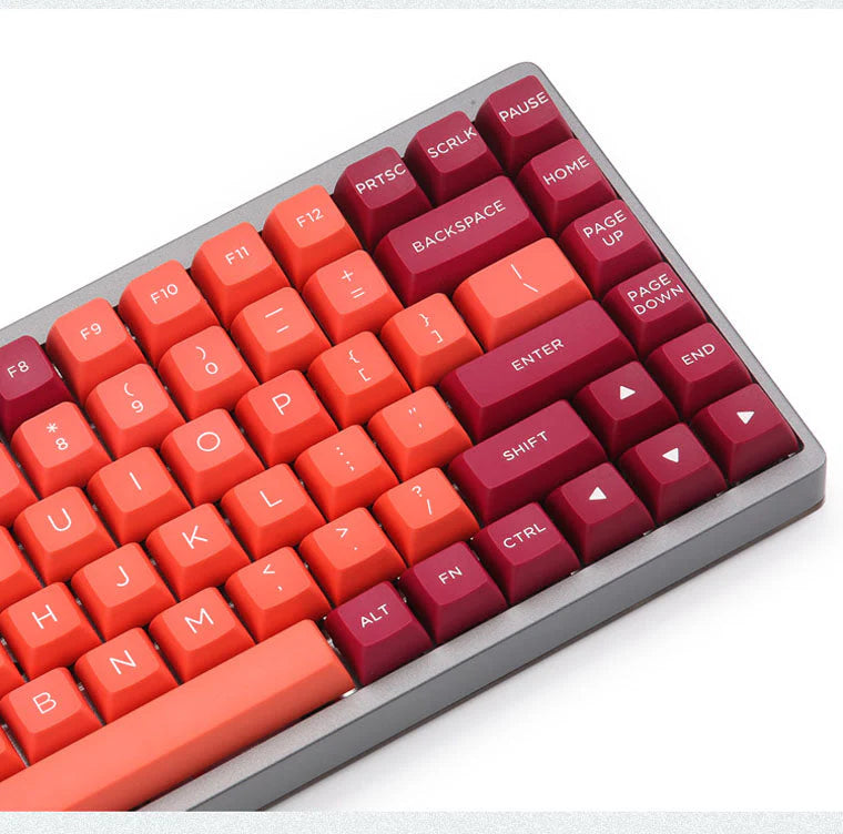 WINMIX Lava Orange OSA Profile Keycaps