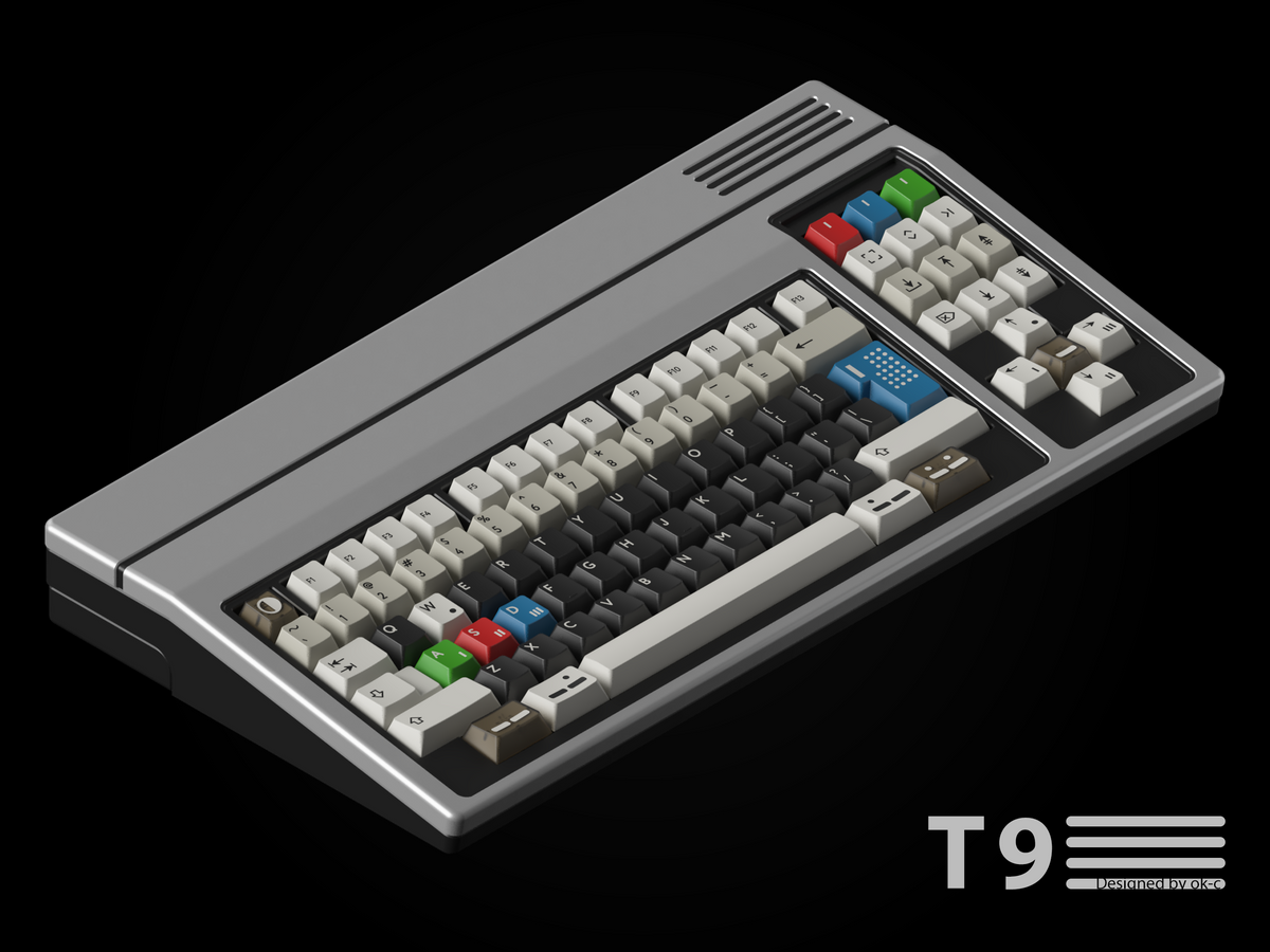 T9 Keyboard by Deadline | Large Keycap Display