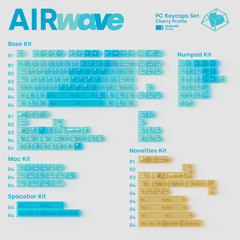 [Coming Soon] AIR Wave Keycaps by Deadline Studio - KeebsForAll