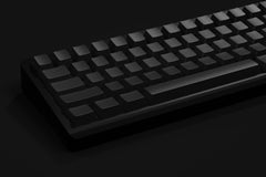 Close up of KFA Cherry Profile Blank PBT Keysets