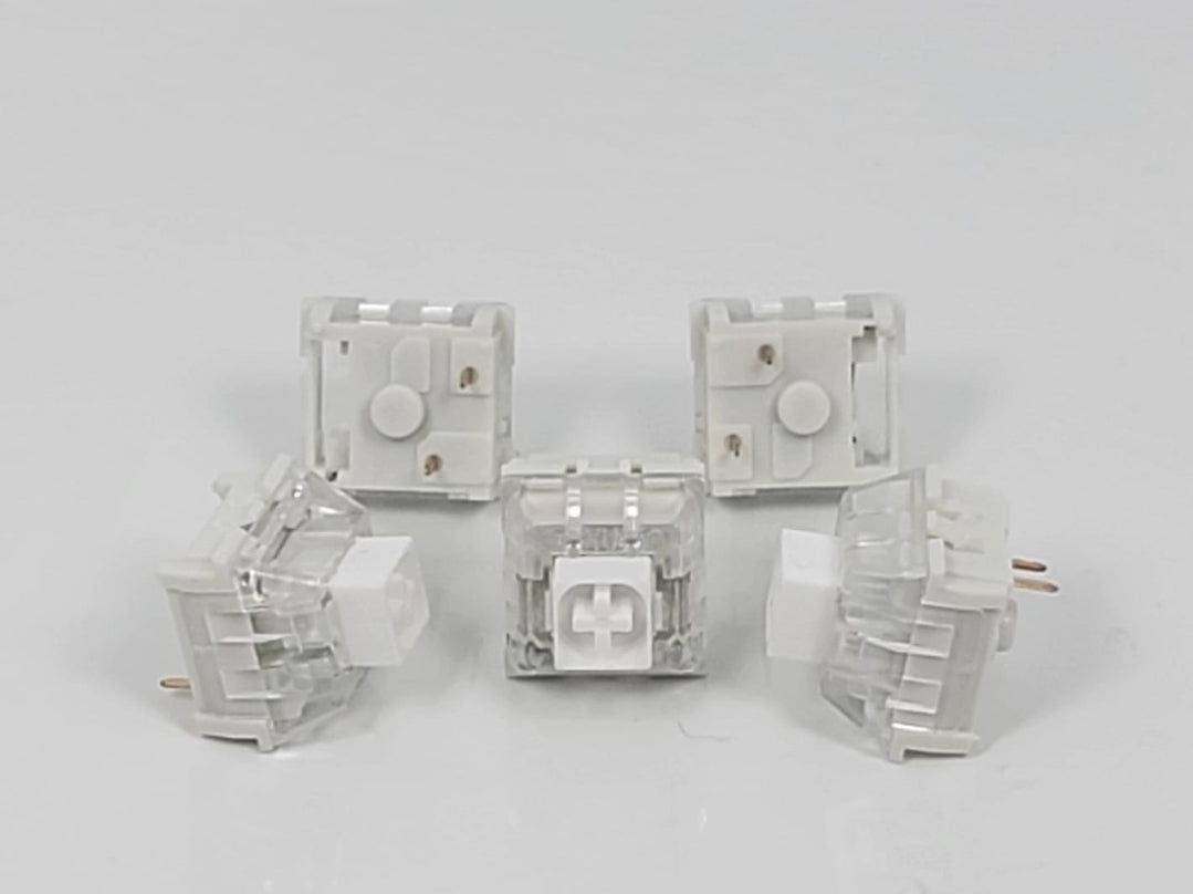Kailh BOX Whites, top tier clicky switch on the mechanical keyboard market