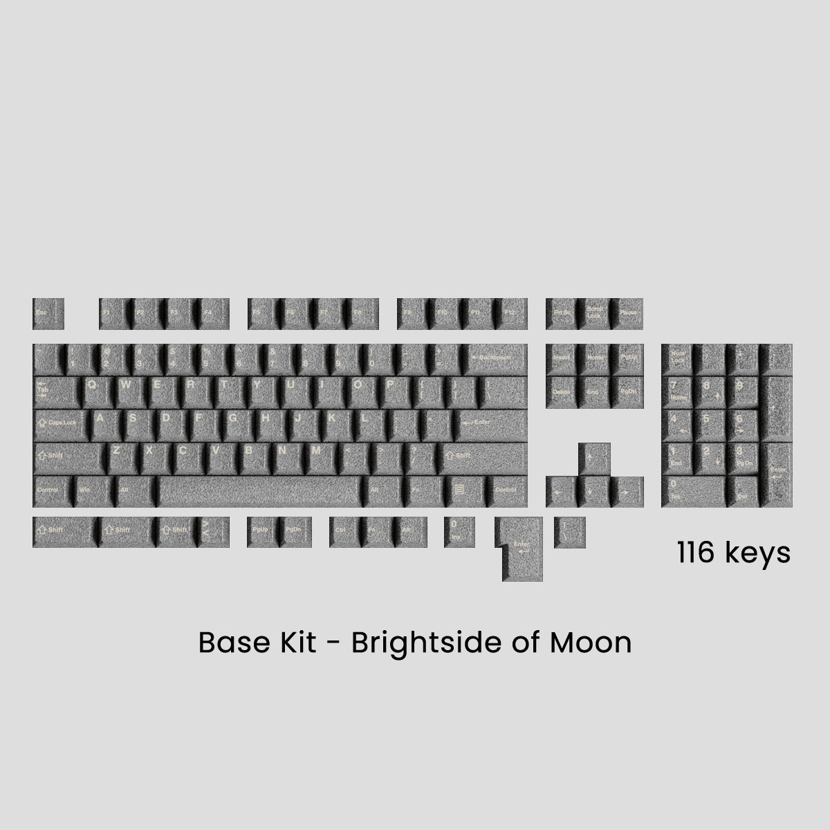 [Pre-Order] Moon Landing Full Metal Keycaps by Awekeys