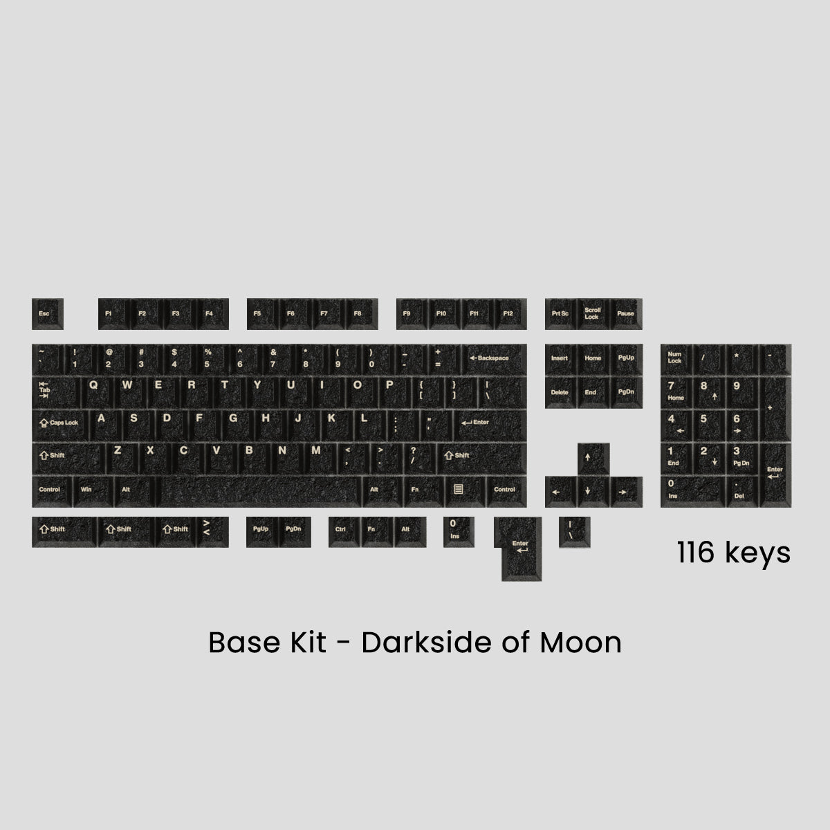 [Pre-Order] Moon Landing Full Metal Keycaps by Awekeys