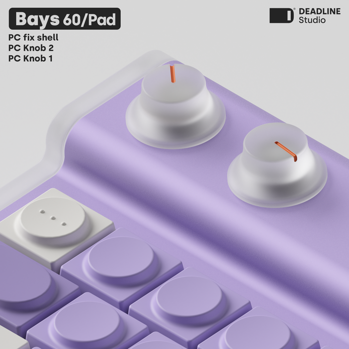 [Pre-Order] BAYS60/PAD Add-Ons by Deadline for Mechanical Keyboards - BAYS 60/PAD Add-Ons offer essential customization options, i