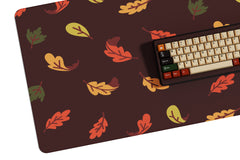 KFA Autumn Leaves Deskmat - Alternate Angle