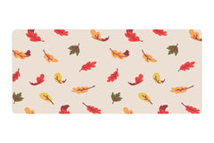 KFA Autumn Leaves Deskmat Deskpad - Our fall themed Autumn Leaves Deskmat was designed as part o