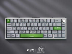 Zoom65 V2 x Yamanote Line Theme Keyboard Kit by Meletrix - The Zoom65 V2 Yamanote Line Theme Keyboard Kit is a sleek tr