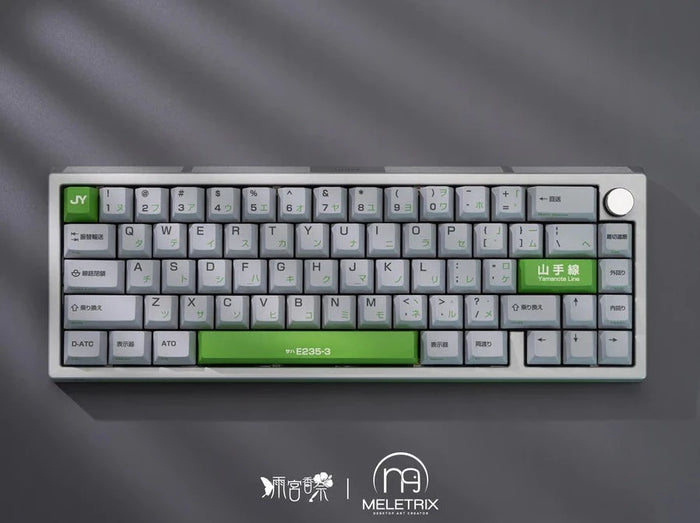 Zoom65 V2 x Yamanote Line Theme Keyboard Kit by Meletrix