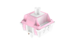 Durock White Lotus Tactile Switches - DUROCK White Lotus Light Tactile Switches redefine keyboard