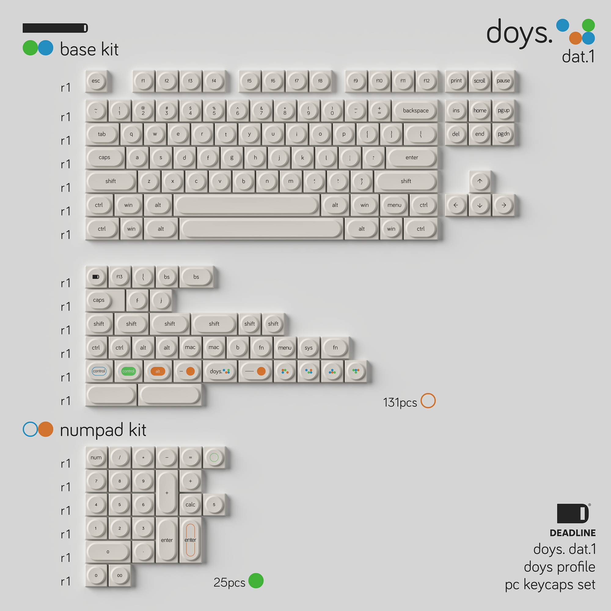 [Pre-Order] DOYS DAT.1 by Deadline Studio