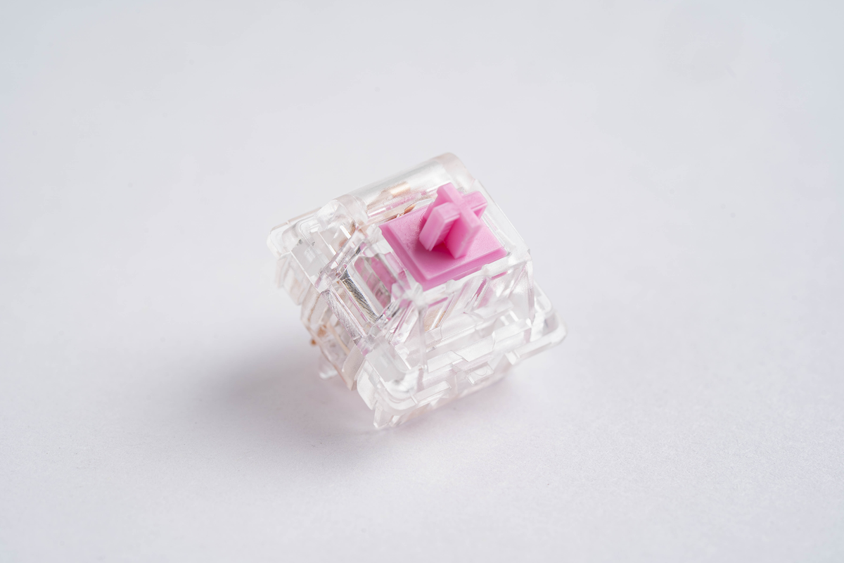 Durock L3 Pink Switches - KeebsForAll