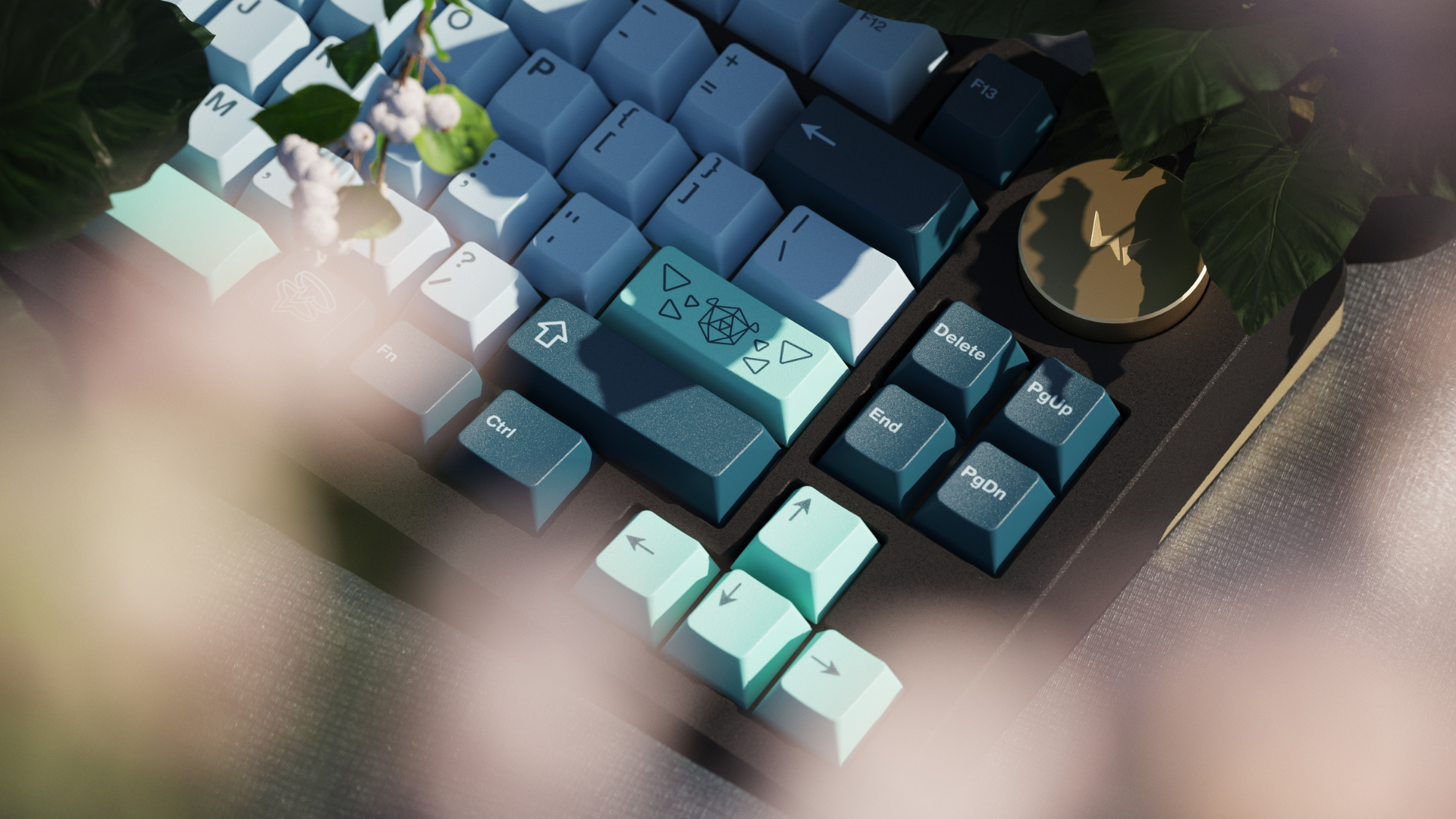 [Pre-Order] WS Entwined Flowers Keycap Set - KeebsForAll