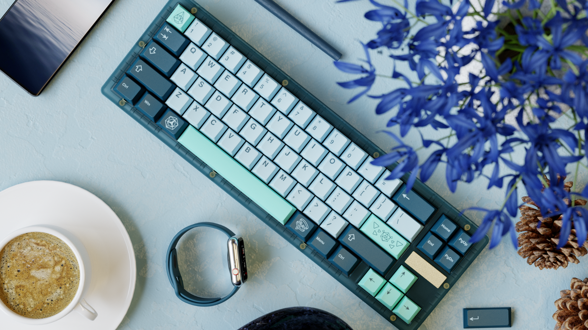 キーボード WS Entwined Flowers Keycap Set WS Entwined Flowers Keycap Set – Wuque Studio