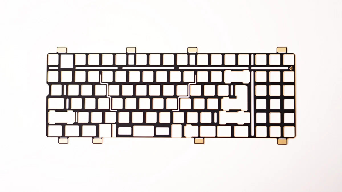 Geonworks F1-8X Plate for Mechanical Keyboards - Geonworks F1-8X FR4 1