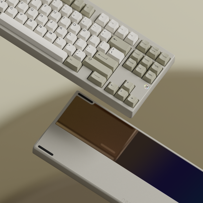 Spray-coated Retro White with Spray-Coated Golden Weight