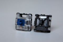 Gateron Optical Blue Top and Bottom View