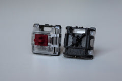 Gateron Optical Red Front and Bottom View