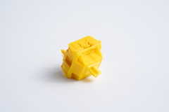 Detailed view of Gateron CAP Golden Yellow V2 Switches