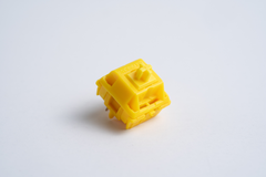 Gateron CAP Golden Yellow V2 Switches - Gateron CAP V2 switches utilize a new mold, and they have si