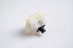 Detailed view of Gateron Milky Black Switches