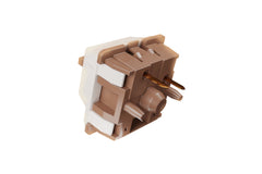Detailed view of HMX YG Macchiato Linear Switches