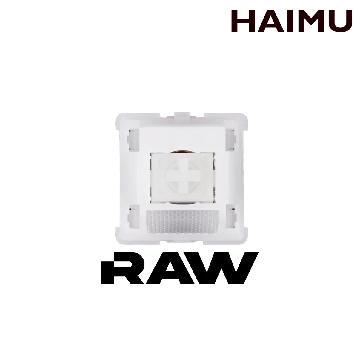 Haimu Raw Linear Switches - Haimu Raw Linear Switches feature a LED diffuser and long-po