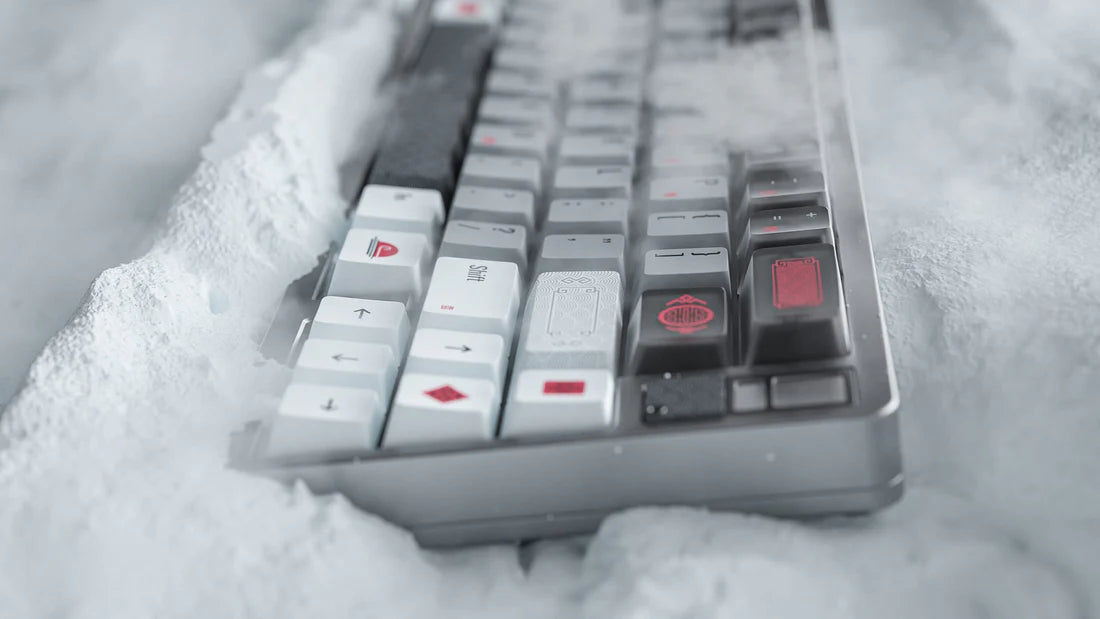 ALOHAKB AUSICIOUS SNOW Cherry Profile Keycaps