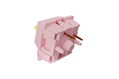 KTT Peach Linear Switches - Alternate Angle