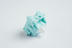 Detailed view of KTT Mint Linear Switches