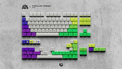 Base kit images of KAM Soda Squid PBT Keycaps for Custom Mechanical Keyboards.
