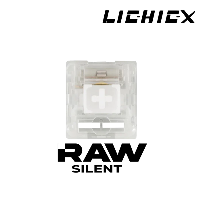 Lichicx Raw Silent Tactile Switches - Lichicx Raw Switches are silent tactile switches with a smal