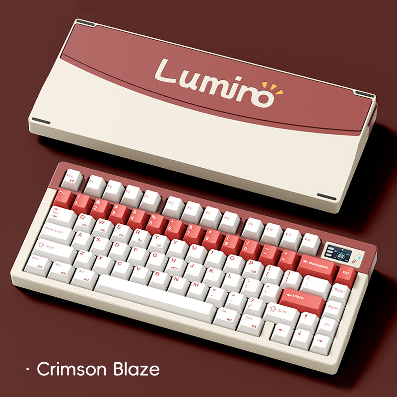 LUMINO75 75% Layout Hot-swappable Custom Mechanical Keyboard