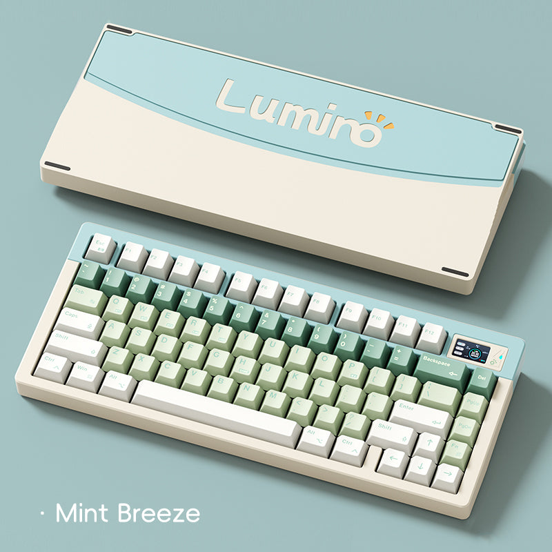 LUMINO75 75% Layout Hot-swappable Custom Mechanical Keyboard