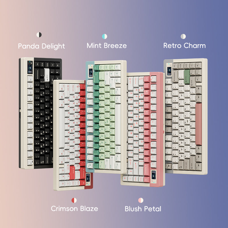 LUMINO75 75% Layout Hot-swappable Custom Mechanical Keyboard