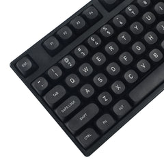 KBDFans MA Black PBT Keycaps for Mechanical Keyboards - Upgrade your mechanical keyboard with MA profile Black PBT K