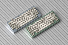 Detailed view of MW Cosmic Diving Keycap Set Dye-Sub PBT for Mechanical Keyboards