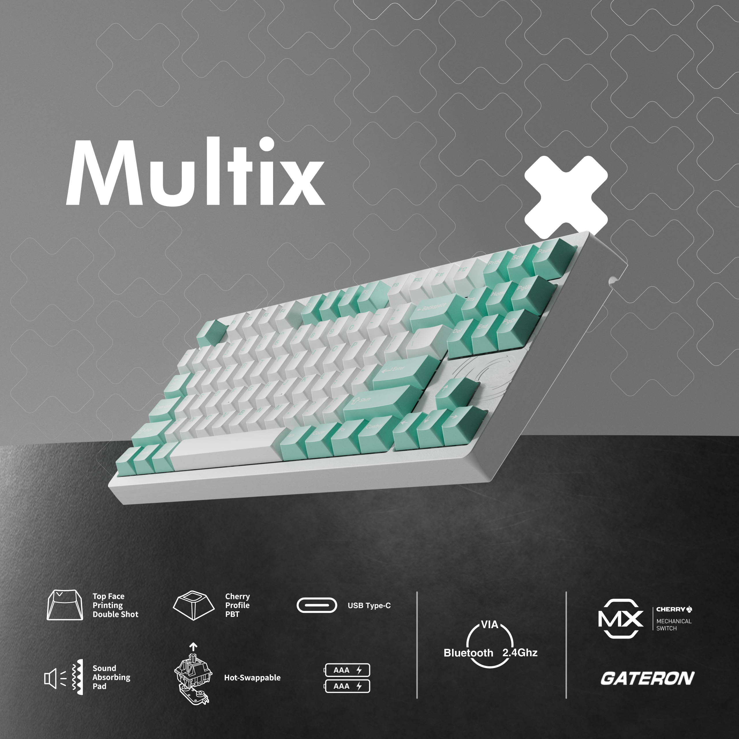 [Coming Soon] Multix TKL VIA by Vortex