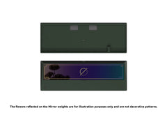 Green Case with Mirror Chroma Weight