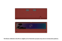 Red Case with Mirror Chroma Weight