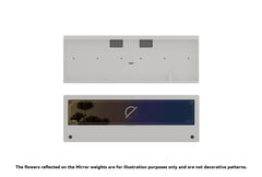 White Case with Mirror Dusk Weight