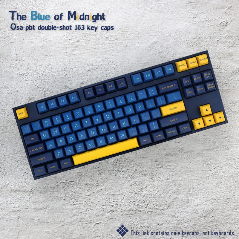 WINMIX Midnight Blue OSA Profile Keycaps